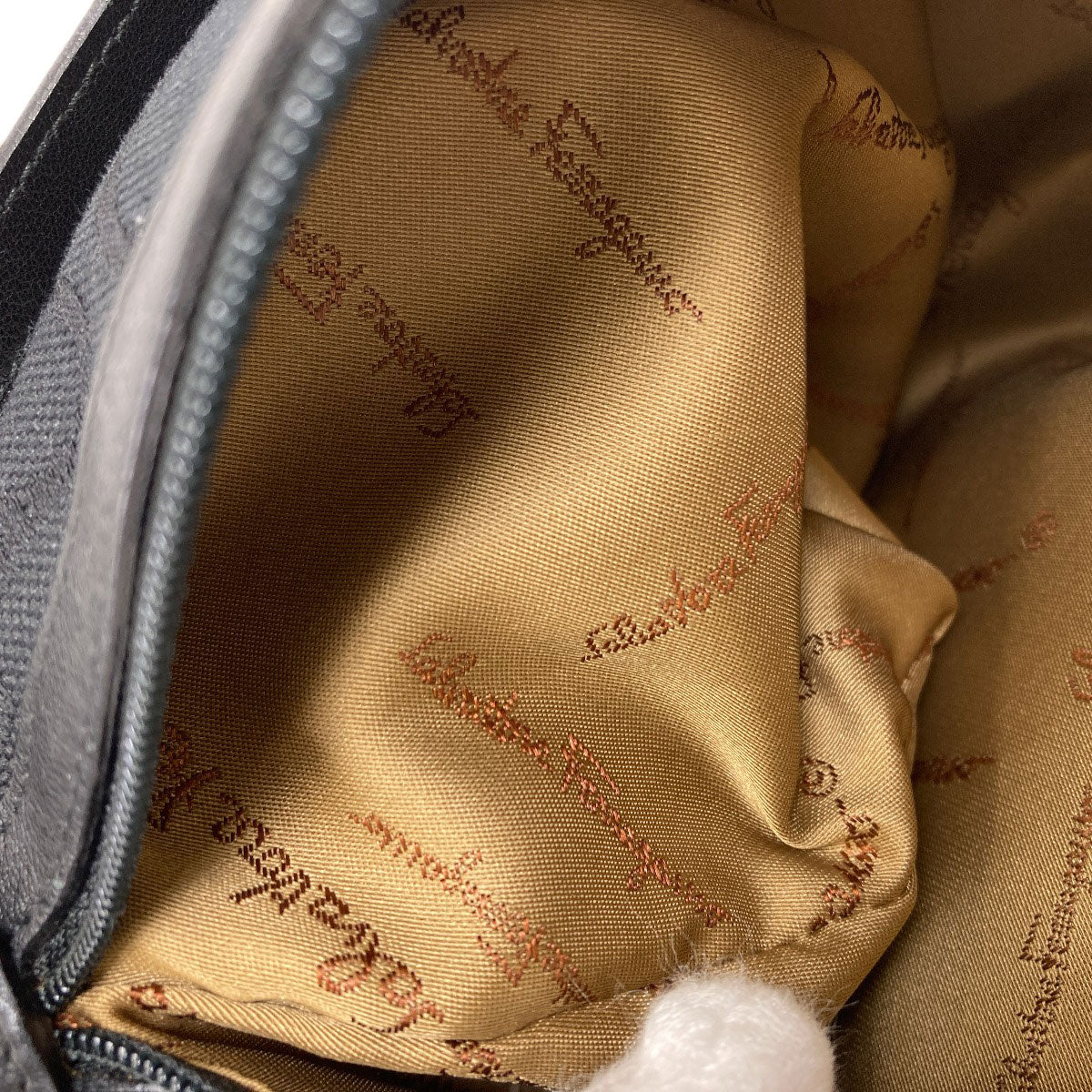 Salvatore Ferragamo サルヴァトーレフェラガモ ガンチーニ柄 ハンドバッグ キャンバス レディース 中古