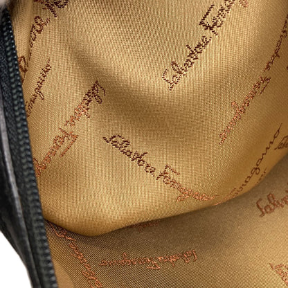 Salvatore Ferragamo サルヴァトーレフェラガモ ガンチーニ柄 ハンドバッグ キャンバス レディース 中古