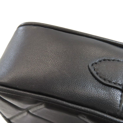 Jimmy Choo ジミーチュウ ダイヤモンドキルティング ショルダーバッグ レザー レディース 中古