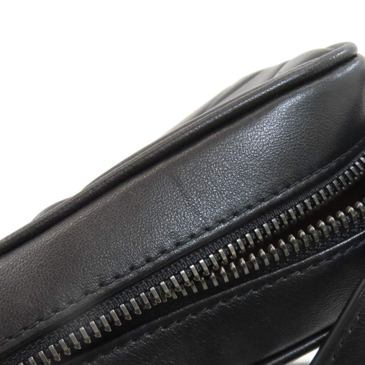 Jimmy Choo ジミーチュウ ダイヤモンドキルティング ショルダーバッグ レザー レディース 中古