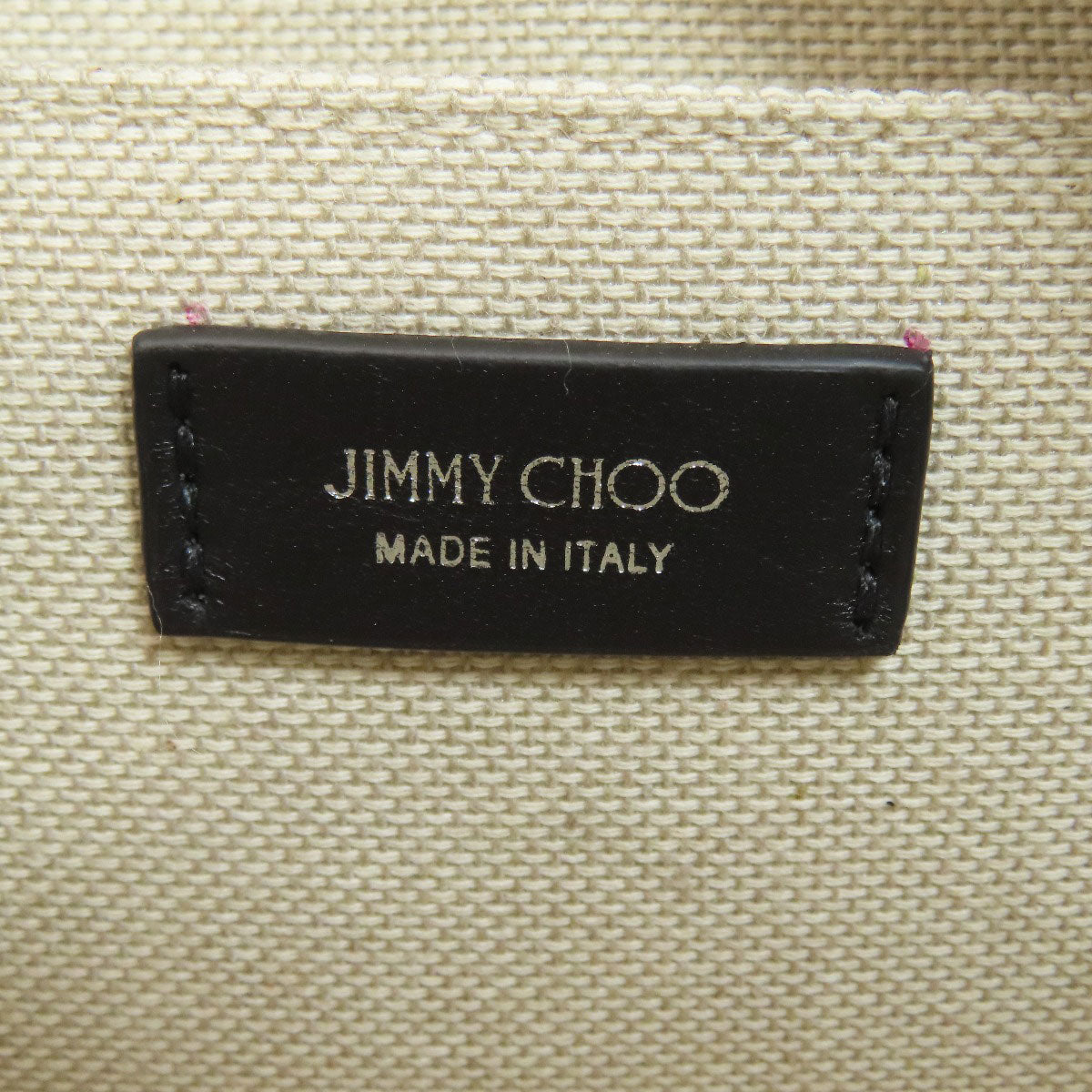 Jimmy Choo ジミーチュウ ダイヤモンドキルティング ショルダーバッグ レザー レディース 中古