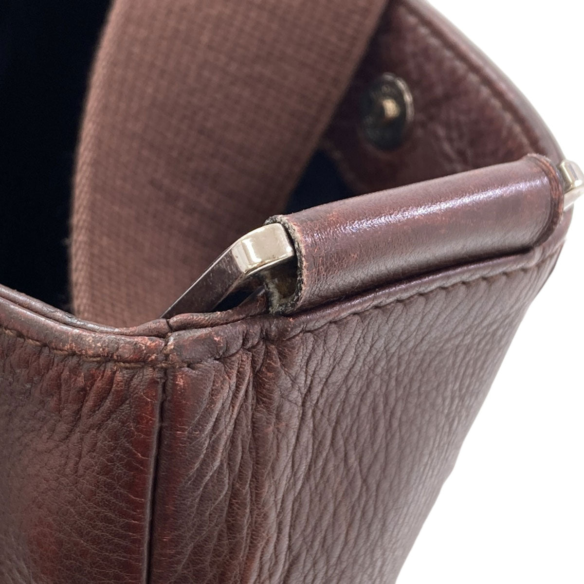 LOEWE ロエベ アナグラム ショルダーバッグ レザー レディース 中古