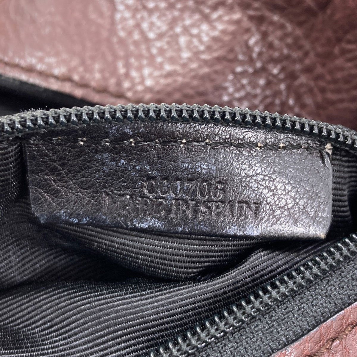 LOEWE ロエベ アナグラム ショルダーバッグ レザー レディース 中古