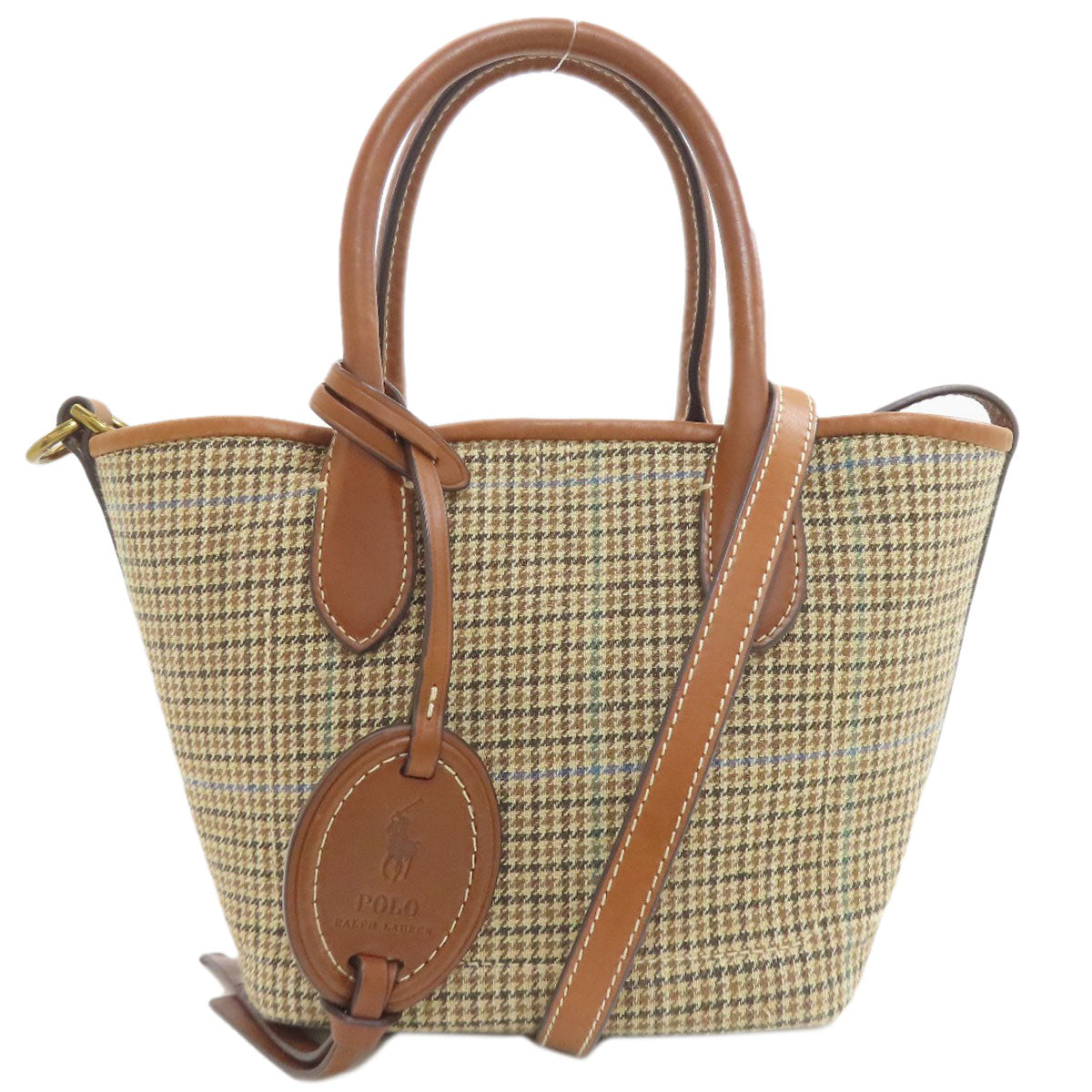 ポロ・ラルフローレン ミニ Bellport 2WAY ハンドバッグ 中古 商品画像2