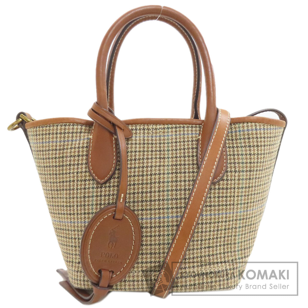 ポロ・ラルフローレン ミニ Bellport 2WAY ハンドバッグ 中古 商品画像1