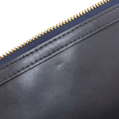 ADMJ エーディーエムジェイ ロゴ ハンドバッグ レザー レディース 中古