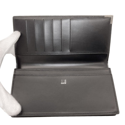 Dunhill ダンヒル ロゴ 長財布（小銭入れなし） レザー メンズ 中古