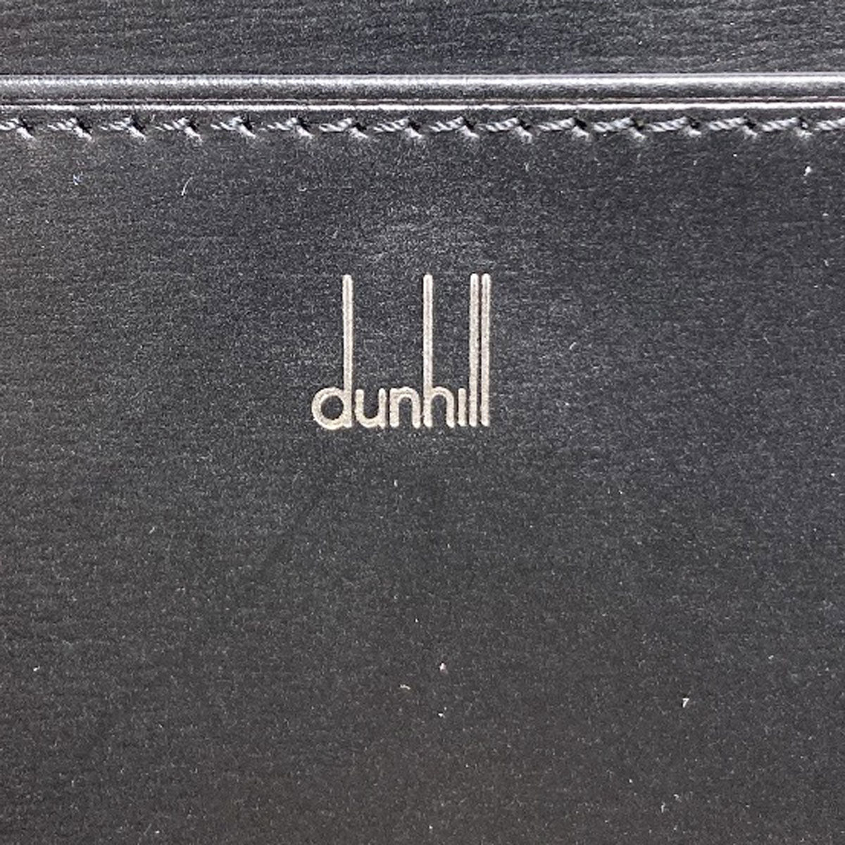 Dunhill ダンヒル ロゴ 長財布（小銭入れなし） レザー メンズ 中古