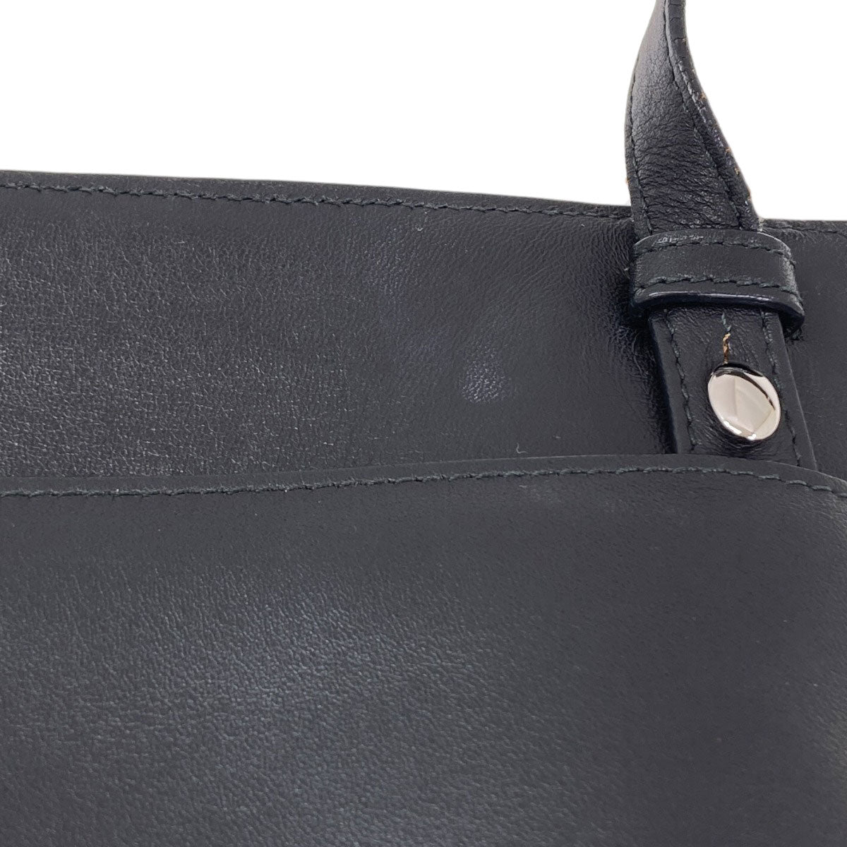 LOEWE ロエベ アナグラム リピート ショルダーバッグ カーフ レディース 中古