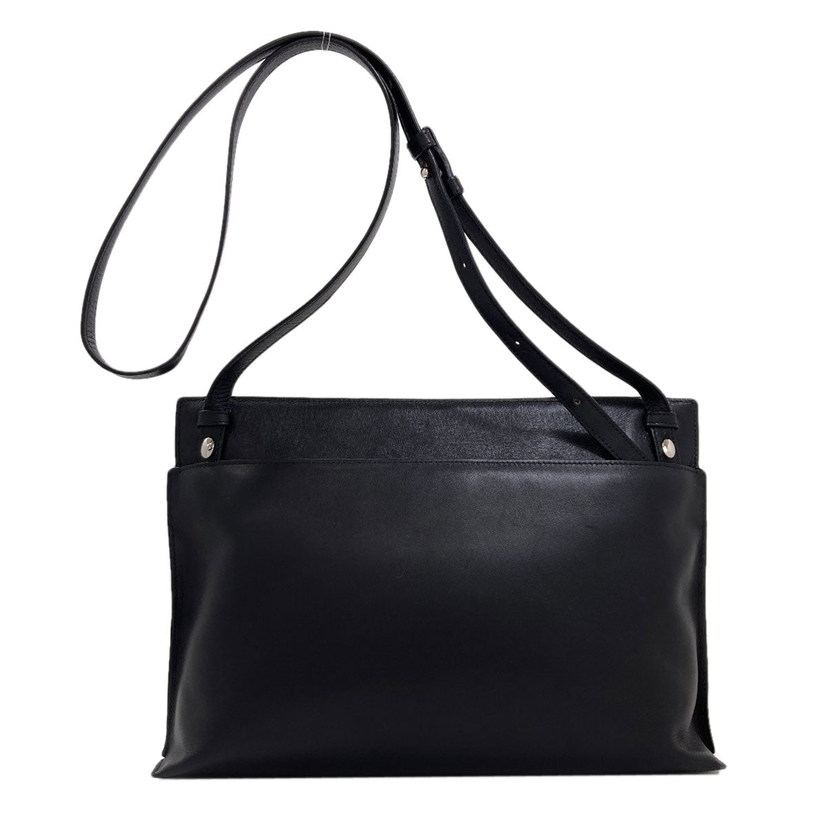 LOEWE ロエベ アナグラム リピート ショルダーバッグ カーフ レディース 中古