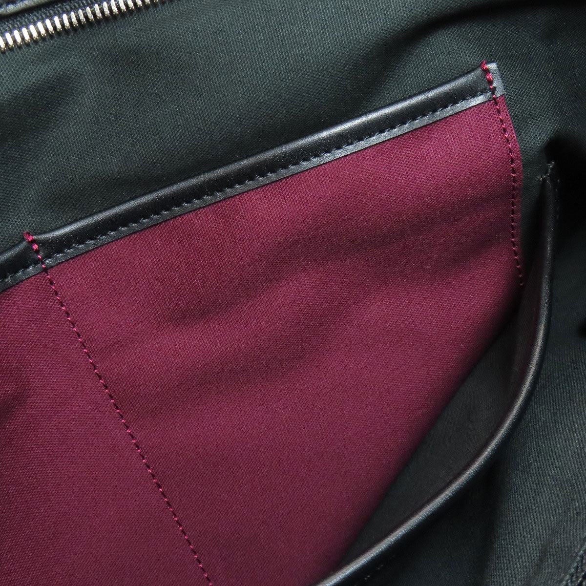 BURBERRY バーバリー チェック柄 トートバッグ レザー レディース 中古