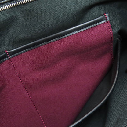 BURBERRY バーバリー チェック柄 トートバッグ レザー レディース 中古