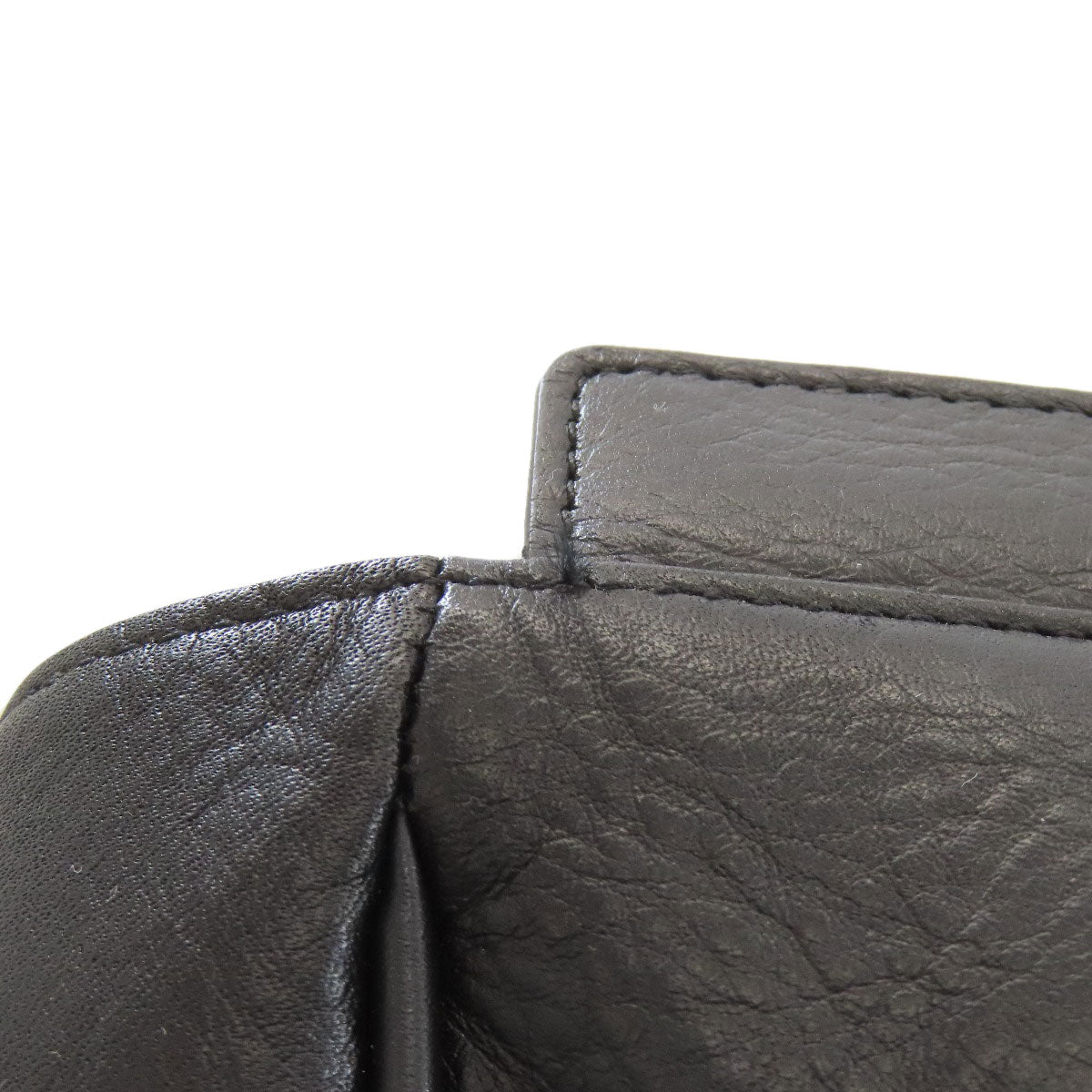 BURBERRY バーバリー チェック柄 トートバッグ レザー レディース 中古