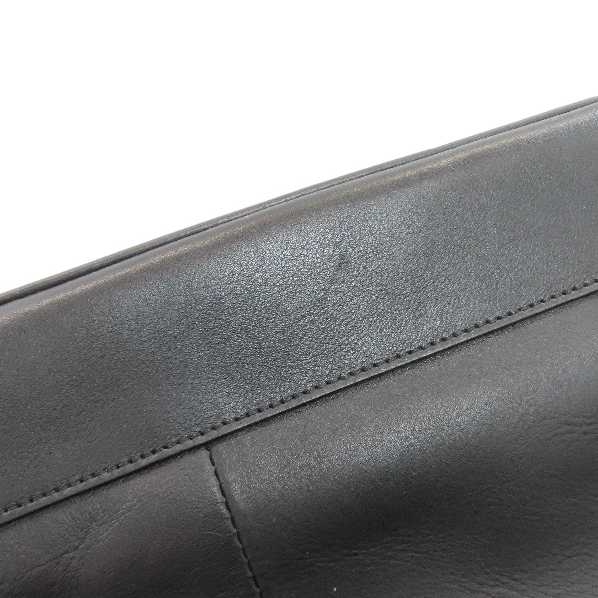 BURBERRY バーバリー チェック柄 トートバッグ レザー レディース 中古