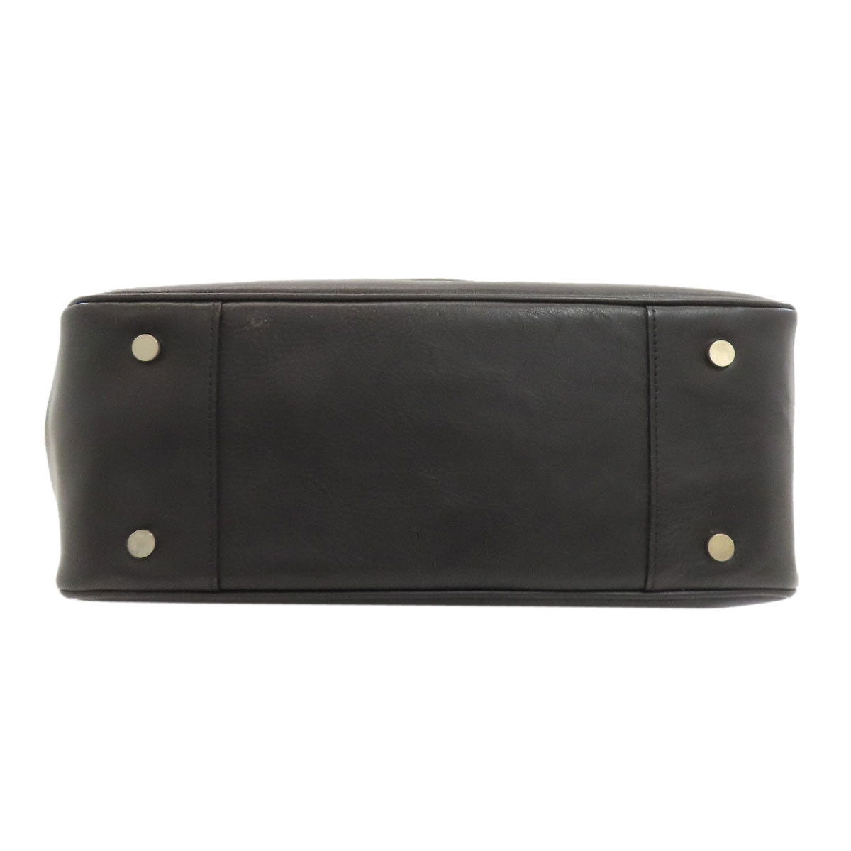 BURBERRY バーバリー チェック柄 トートバッグ レザー レディース 中古