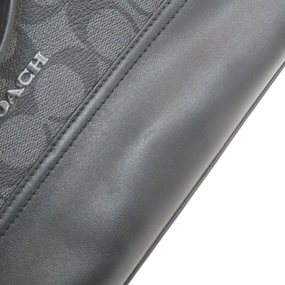 COACH コーチ C3232 シグネチャー 2WAY トートバッグ PVC レディース 中古