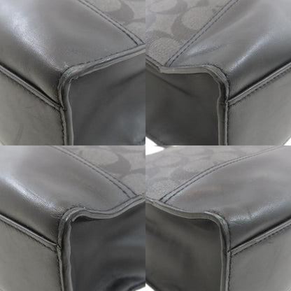 COACH コーチ C3232 シグネチャー 2WAY トートバッグ PVC レディース 中古