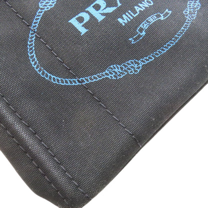 PRADA プラダ カナパミニ 2WAY ハンドバッグ キャンバス レディース 中古