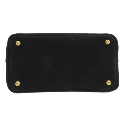 PRADA プラダ カナパミニ 2WAY ハンドバッグ キャンバス レディース 中古