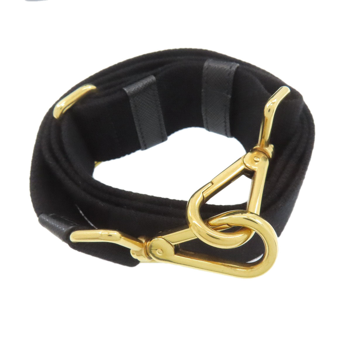 PRADA プラダ カナパミニ 2WAY ハンドバッグ キャンバス レディース 中古