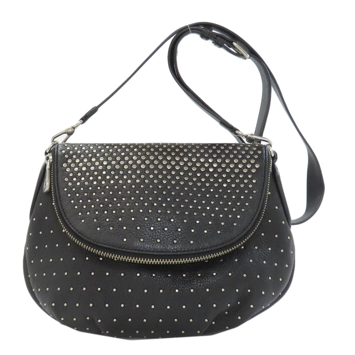 MARC BY MARC JACOBS マークバイマークジェイコブス ロゴ ショルダーバッグ レザー レディース 中古