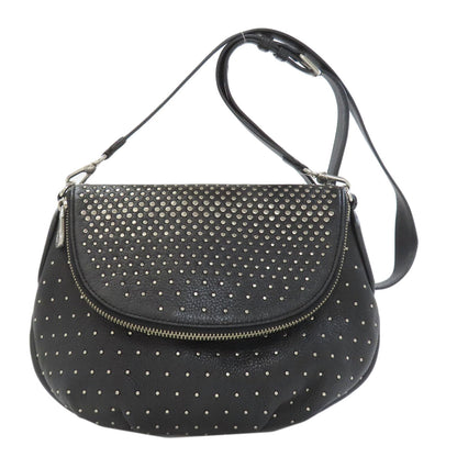 MARC BY MARC JACOBS マークバイマークジェイコブス ロゴ ショルダーバッグ レザー レディース 中古