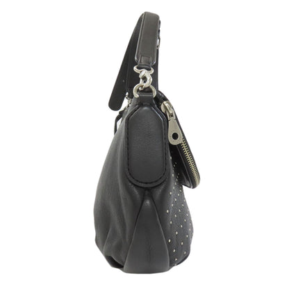 MARC BY MARC JACOBS マークバイマークジェイコブス ロゴ ショルダーバッグ レザー レディース 中古