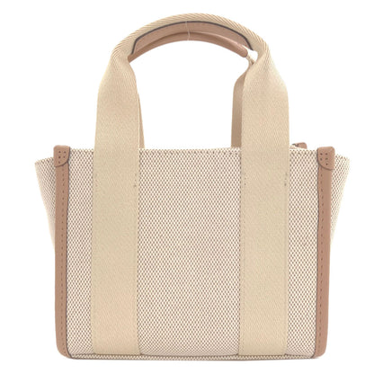 kate spade ケイトスペード 2WAY ハンドバッグ キャンバス レディース 中古