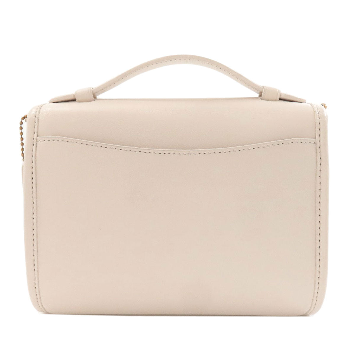COACH コーチ C3486 キップ ターンロック クロスボディ 2WAY ハンドバッグ レザー レディース 中古