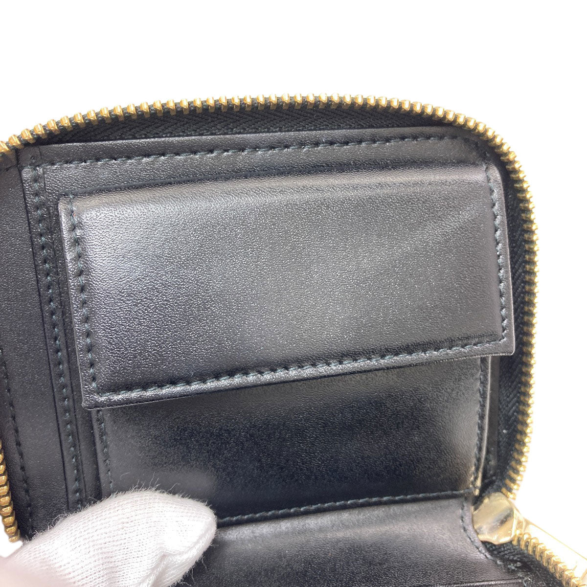 Salvatore Ferragamo サルヴァトーレフェラガモ ガンチーニ金具 コインケース レザー レディース 中古