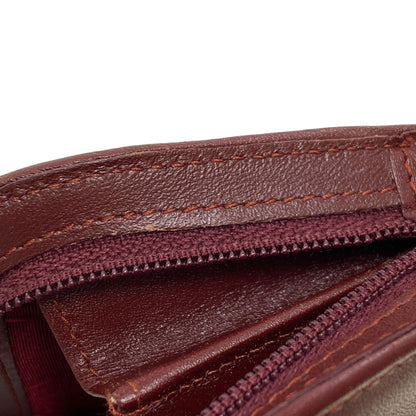 CARTIER カルティエ マストライン カードケース レザー レディース 中古