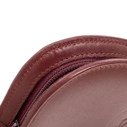 CARTIER カルティエ マストライン カードケース レザー レディース 中古