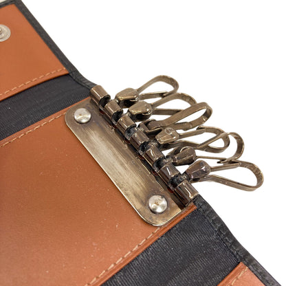 Dunhill ダンヒル ロゴ キーケース レザー メンズ 中古