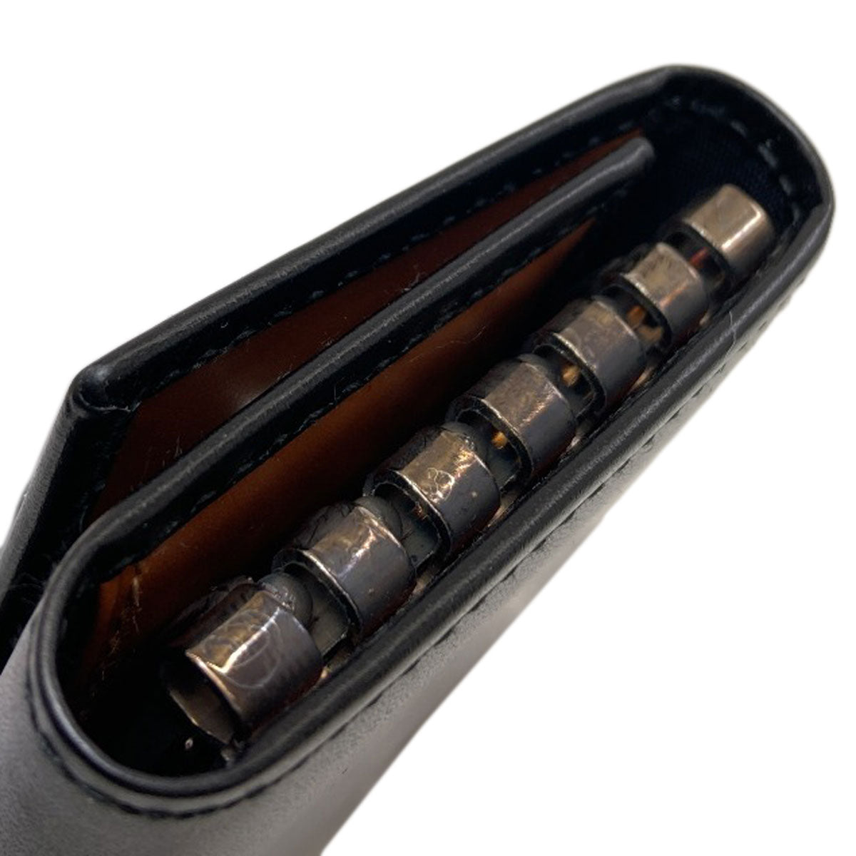 Dunhill ダンヒル ロゴ キーケース レザー メンズ 中古