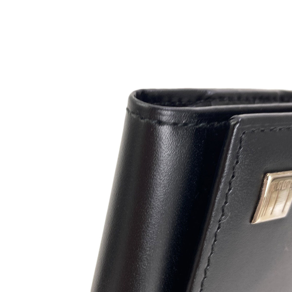 Dunhill ダンヒル ロゴ キーケース レザー メンズ 中古