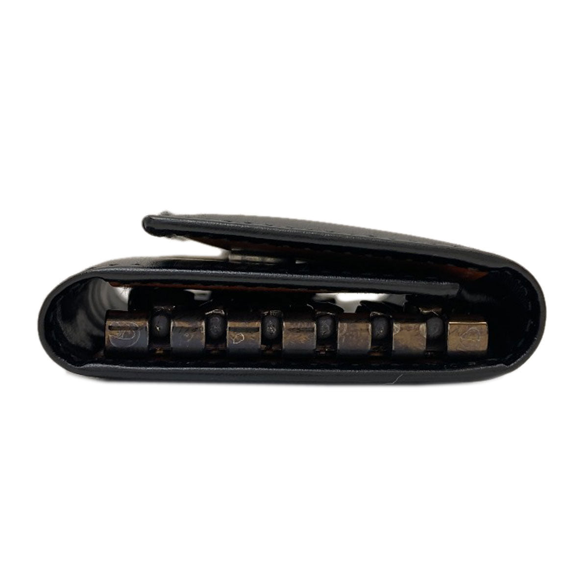 Dunhill ダンヒル ロゴ キーケース レザー メンズ 中古