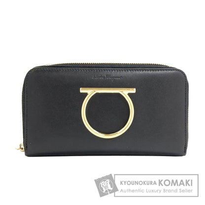 Salvatore Ferragamo サルヴァトーレフェラガモ ガンチーニ金具 長財布（小銭入れあり） レザー レディース 中古