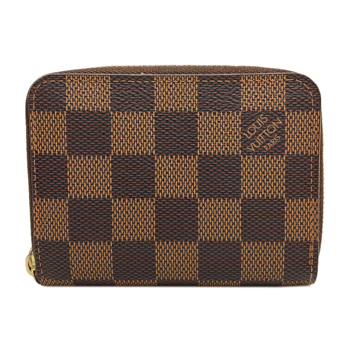 LOUIS VUITTON ルイヴィトン N63070 ジッピー・コインパース コインケース ダミエキャンバス レディース 中古