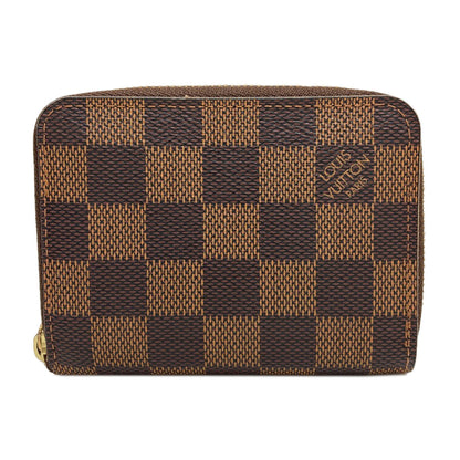 LOUIS VUITTON ルイヴィトン N63070 ジッピー・コインパース コインケース ダミエキャンバス レディース 中古