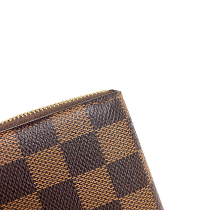 LOUIS VUITTON ルイヴィトン N63070 ジッピー・コインパース コインケース ダミエキャンバス レディース 中古