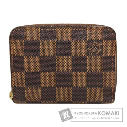 LOUIS VUITTON ルイヴィトン N63070 ジッピー・コインパース コインケース ダミエキャンバス レディース 中古