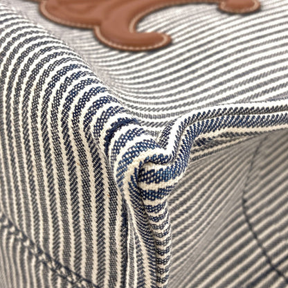 CELINE セリーヌ スモールカバ タイス 2WAY ハンドバッグ キャンバス レディース 中古