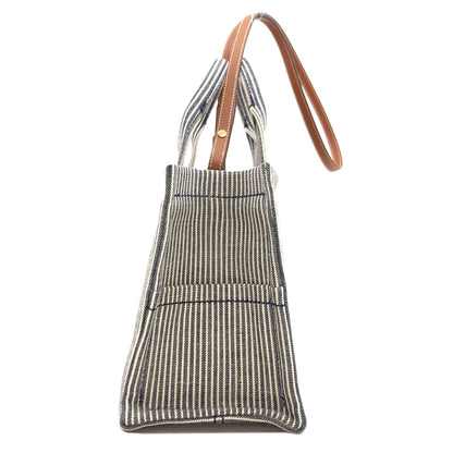 CELINE セリーヌ スモールカバ タイス 2WAY ハンドバッグ キャンバス レディース 中古
