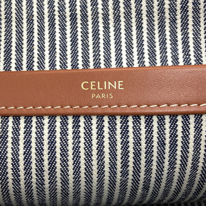 CELINE セリーヌ スモールカバ タイス 2WAY ハンドバッグ キャンバス レディース 中古