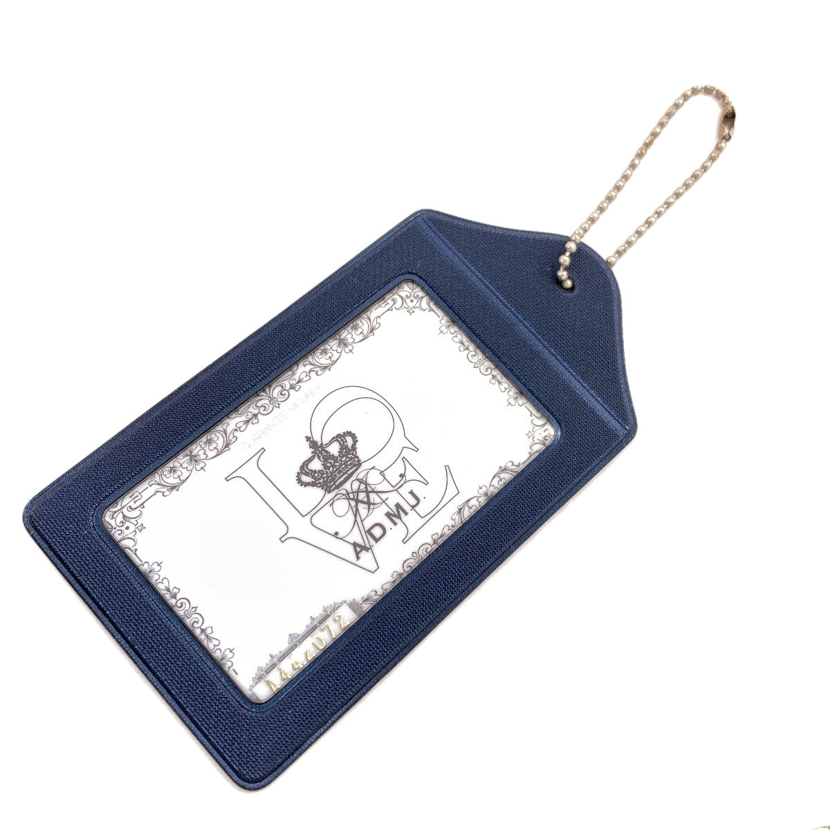 ADMJ エーディーエムジェイ ロゴ ハンドバッグ レザー レディース 中古