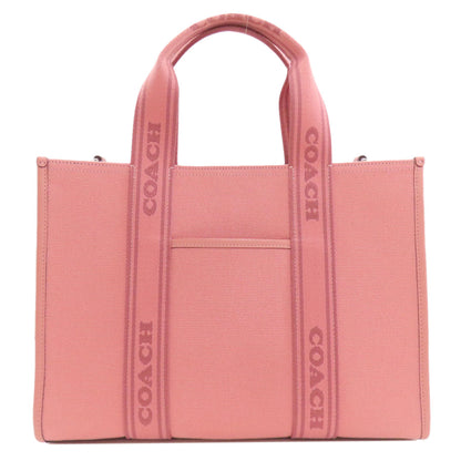 COACH コーチ CS617 スミス ハンドバッグ キャンバス レディース 中古