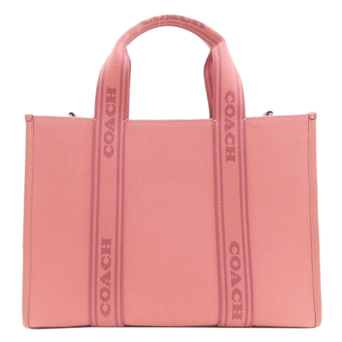 COACH コーチ CS617 スミス ハンドバッグ キャンバス レディース 中古