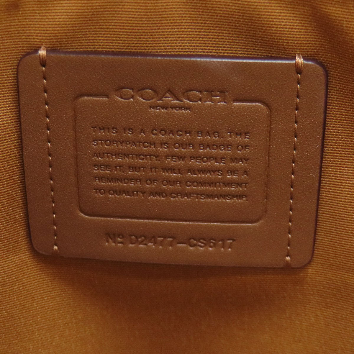 COACH コーチ CS617 スミス ハンドバッグ キャンバス レディース 中古