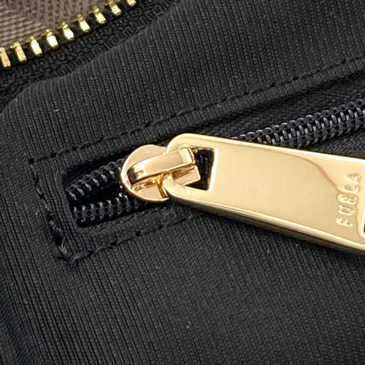 Furla フルラ アーチロゴーパターン トートバッグ キャンバス レディース 中古