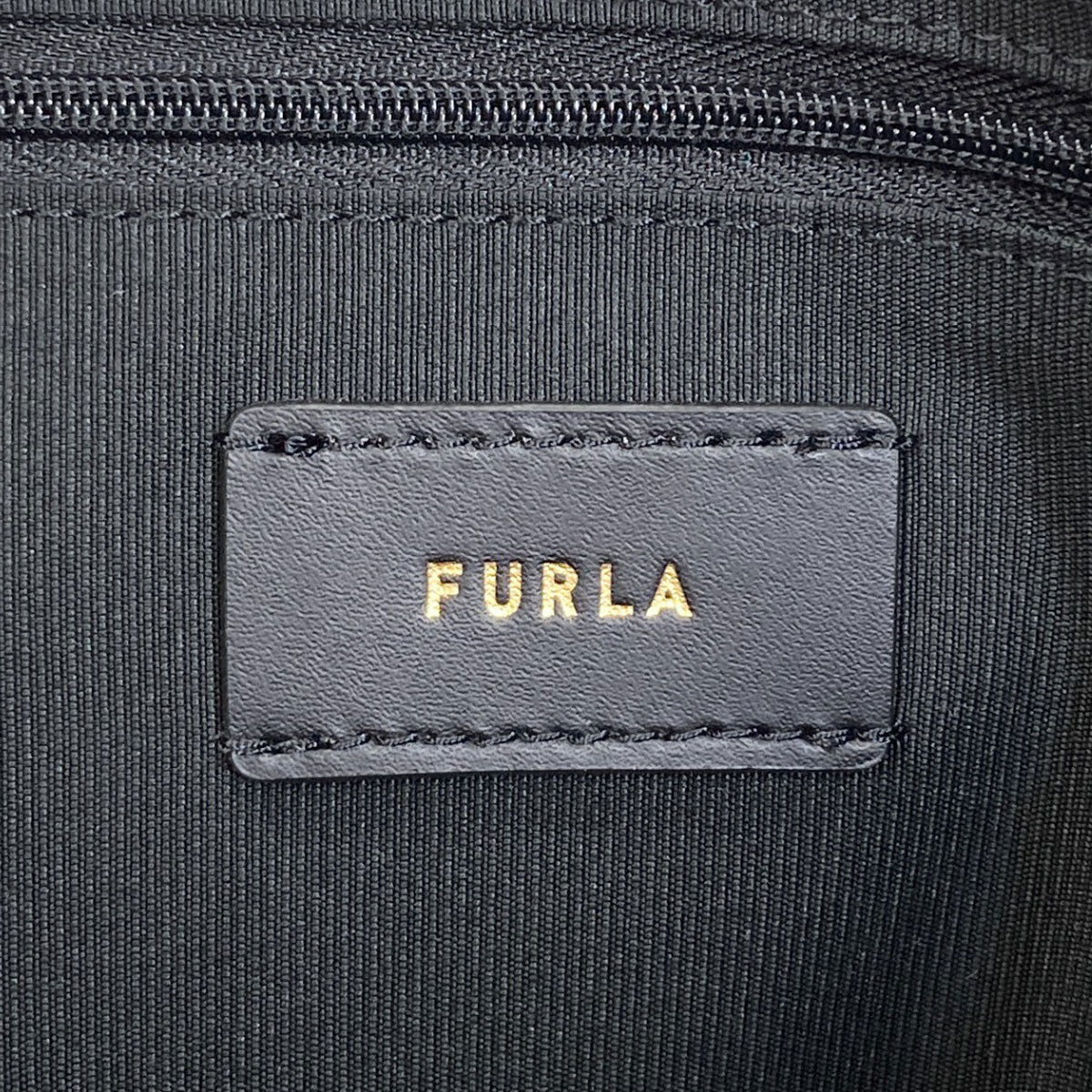 Furla フルラ アーチロゴーパターン トートバッグ キャンバス レディース 中古